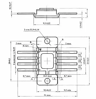К142ЕН6Б микросхема фото 2