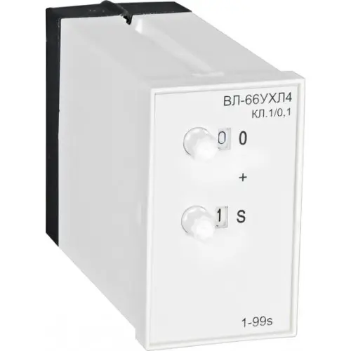 ВЛ-66 1-99 сек 24В реле времени фото 3