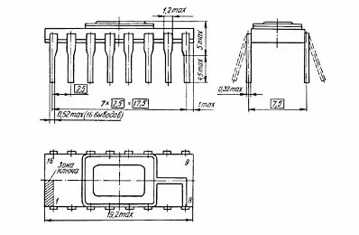 174ХА4 микросхема фото 2