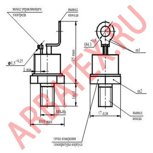 2Т132-50-8 тиристор фото 3