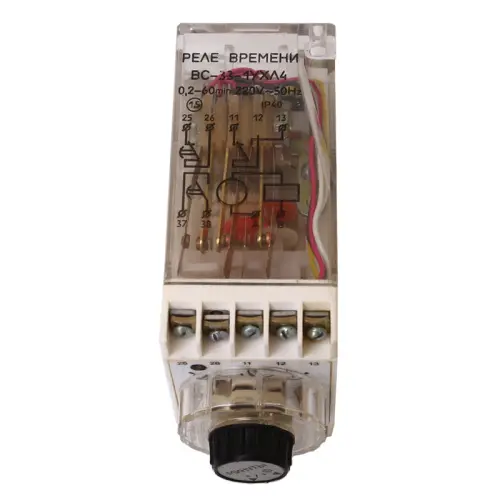 ВС-33-1 0,1-60 сек 110В реле времени фото 2 ВС-33-1 0,1-60 сек 110В реле времени фото 2