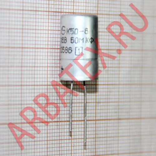 К50-6 16В 50 мкф фото 2