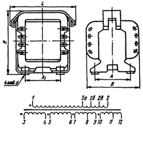 ТН37-220-400В трансформатор фото 3