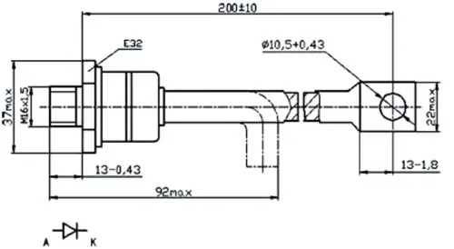 ДЧ161-160-10 диод фото 2 ДЧ161-160-10 диод фото 2