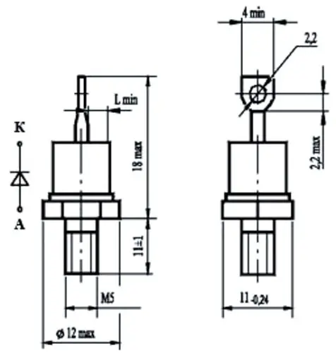 Д112-16-11 диод фото 2
