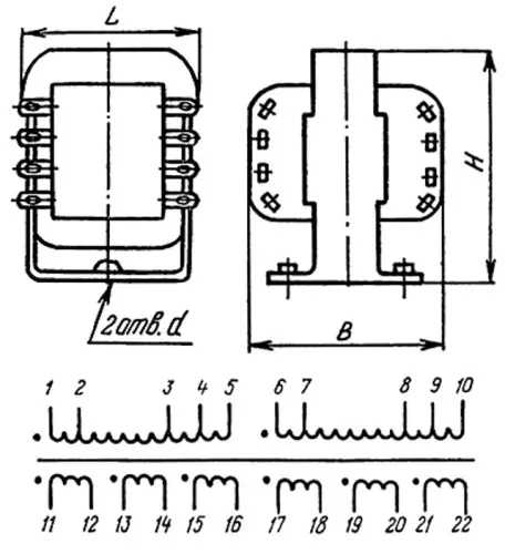 ТПП275-127/220-50В трансформатор фото 3 ТПП275-127/220-50В трансформатор фото 3
