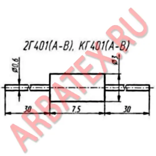 КГ401В диод фото 3