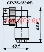 СР75-185ПВ соединитель фото СР75-185ПВ соединитель Разъемы разное фото