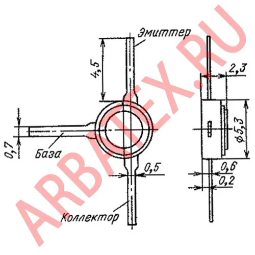 1Т383А2 транзистор фото 3