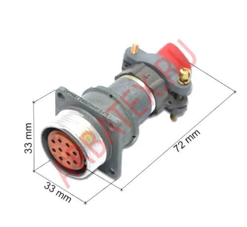 2РМДТ24БПН10Г5А1В Разъемы 2РМ, 2РМТ, 2РМГ, 2РМДТ, ОНЦ-РГ фото фото 2