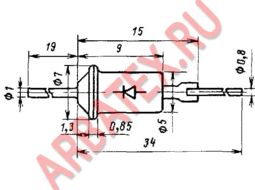 КВ115А варикап фото 2