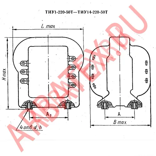 ТИУ7-220-50В трансформатор фото 3